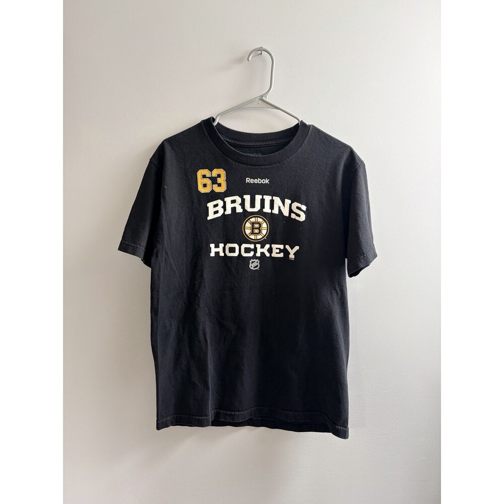 Reebok Boston Bruins Brad Marchand #63 NHL Hockey Shirt Black M